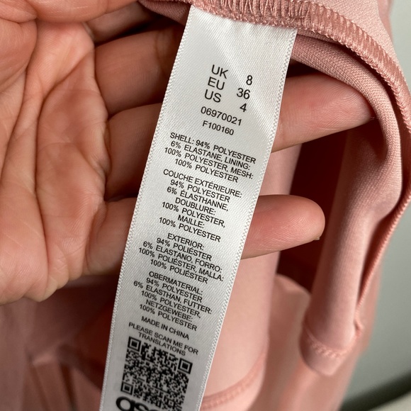 asos scuba bow front tulle midi dress - Picture 5 of 7